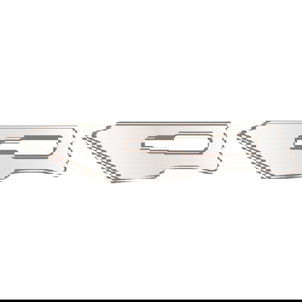 Knife Blades; Blade Type: Scalpel ; Blade Material: Steel ; Blade Point Type: Sharp ; Blade Edge Type: Curved ; Blade Length (mm): 42.0000 ; Blade Length (Decimal Inch): 1.6535